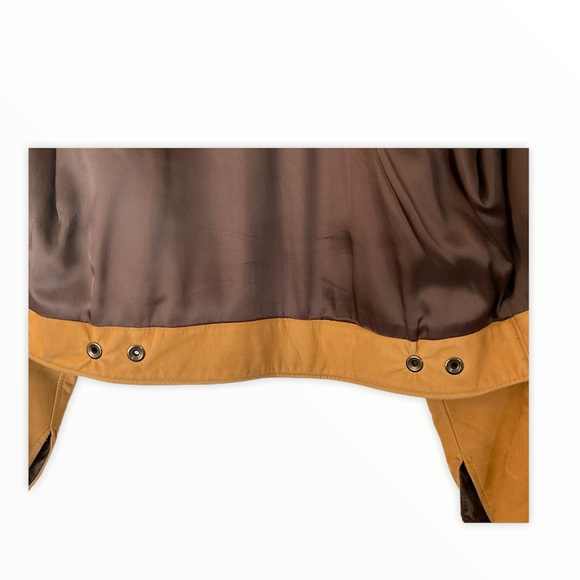 Roots Vintage 90’s Nubuck Trucker Style Jacket - Picture 10 of 13